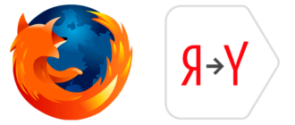 Яндекс Переводчик в браузере Mozilla Firefox